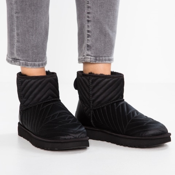 ugg classic mini satin boot